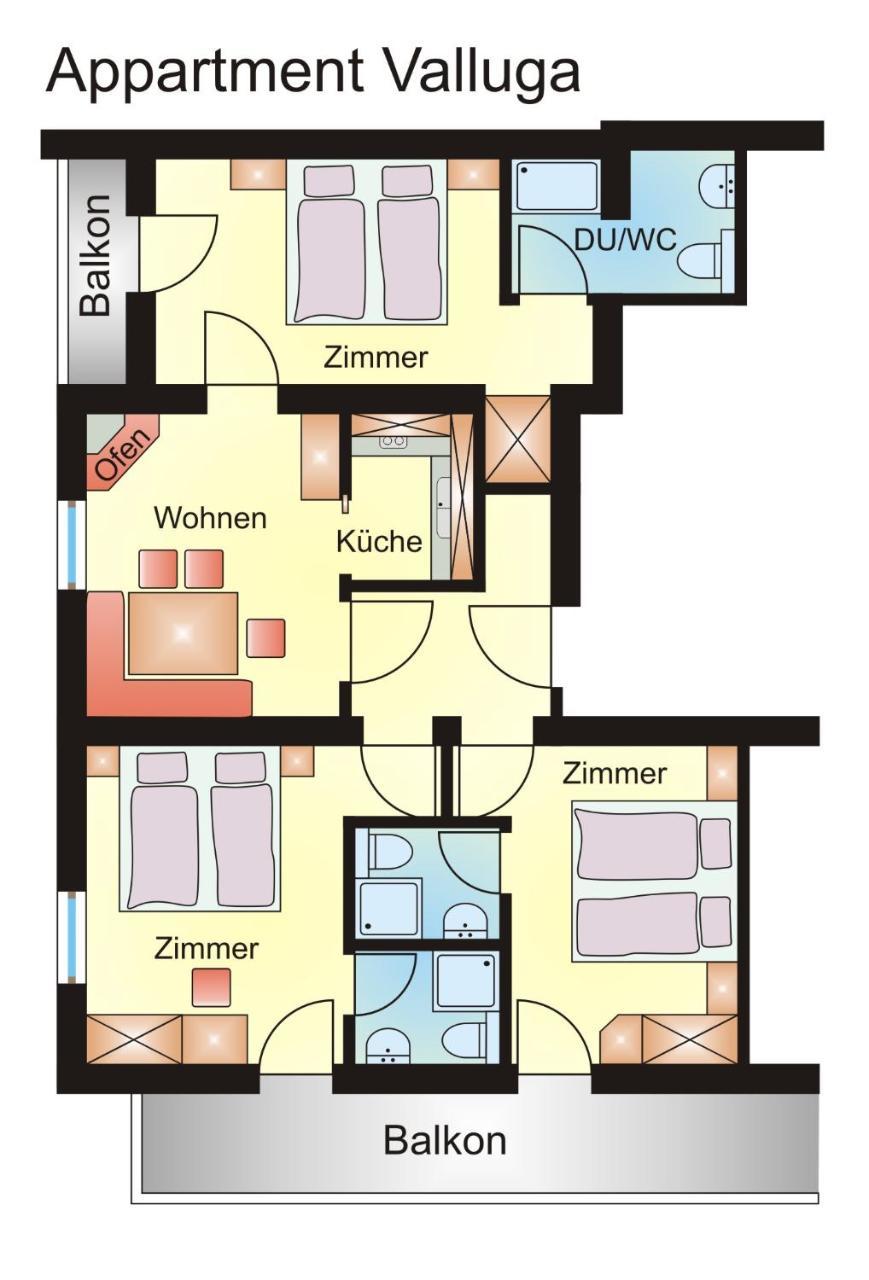 Appartement Haus Buchhammer à Sankt Anton am Arlberg Extérieur photo